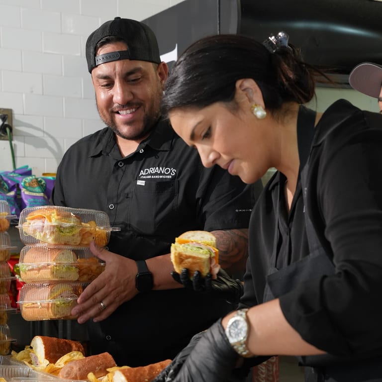 TOGETHER, THEY ARE ADRIANO'S