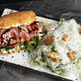 Half Sandwich & Half Caesar Salad